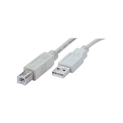 ITC Cordon pour imprimante Connectique USB A mâle - USB B mâle Longueur 3m Erard