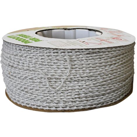 Cordoncino per tenda 'camelia' - Colore: Avana/Bianco - 7.1 kg