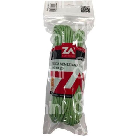 CORDONCINO X TENDA VENEZIANA Ø 3MM VERDE 20MT