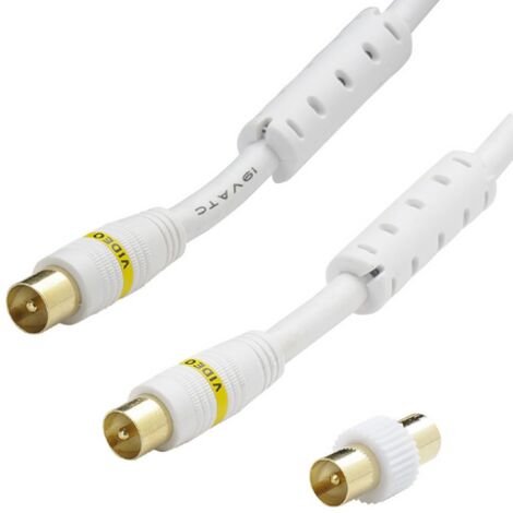 Cordons coaxiaux TV et satellite ITC ERARD CONNECT 4633