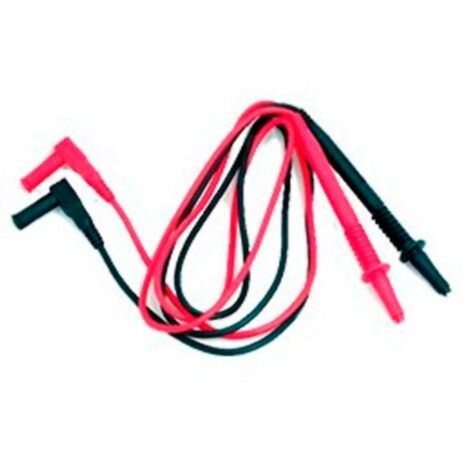 Cordons de mesure universels pour multimètres et pinces ampèremétriques – Rouge et noir – Mesure précise de tension et courant – Résistance 1MΩ – Kaise