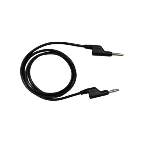 Cordons de test RS PRO, Noir, 10A, 1000V, long. 1m ( Prix pour 1 )
