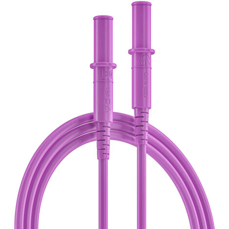 Cordons de test RS PRO, Pourpre, 10A, 1000V, long. 3m ( Prix pour 1 )