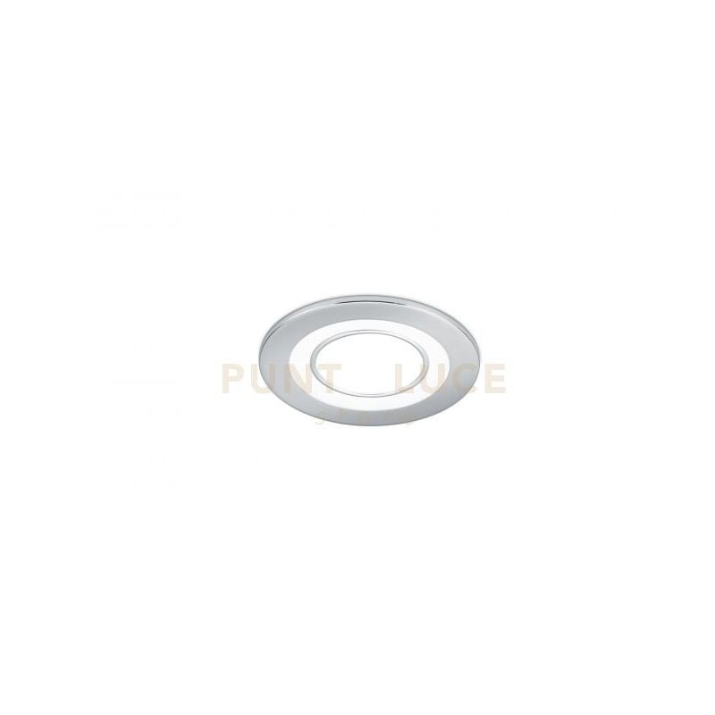 CORE FARETTO DA INCASSO PLASTICA CROMATA TRIPLA ACCENSIONE INDIPENDENTE D. 8,2CM LED 5W 450lm, 3000K