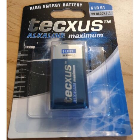 CoreParts Alkaline Mang 9V Block 200 mAh, MBR9V/6LR61