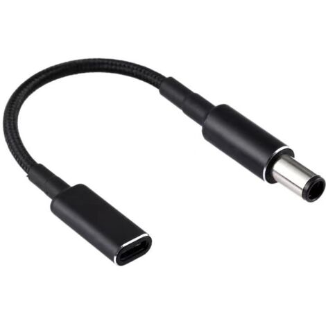 CoreParts Cavo di conversione per Dell Convertire USB-C a 4,53,0mm , USB-C a DELL ADATTATORE (Convertire USB-C a 4,53,0mm Connette tutti i laptop Dell che richiedono 4,53,0mm a caricabatterie USB-C - 