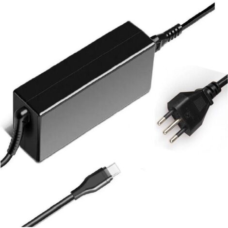 CoreParts MBXUSBC-AC0018 adaptador e inversor de corriente Interior 65 W Negro