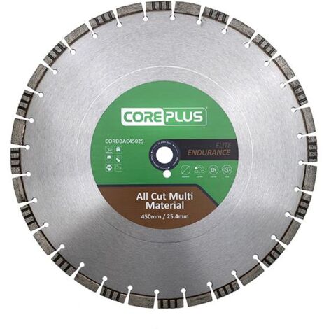CorePlus Elite All Cut Multi-Material Diamond Blade 450 x 25mm CORDBAC45025