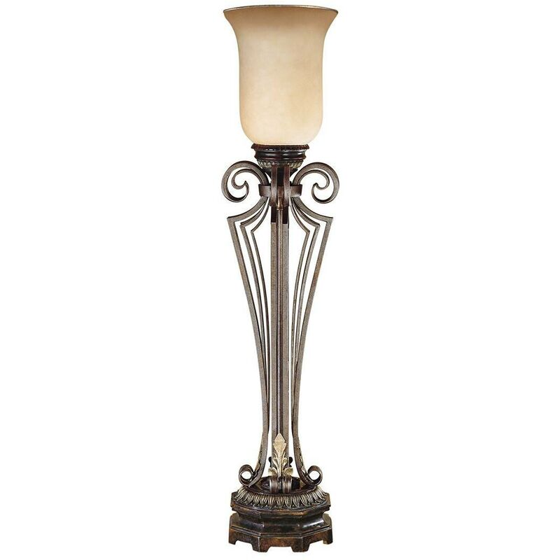 Elstead Lighting - Elstead Corinthia - 1 Light Table Lamp Bronze, E14
