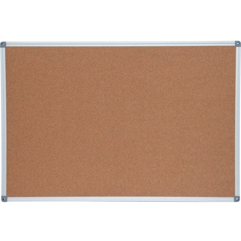 Cork Notice Board 450X600MM Aluminium Trim - Offis