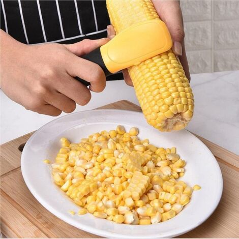 Corn Peeler Hand Held Cob Peeler Kitchen Corn Cob Remover Tools Gadgets Stripping Vegetables Accessories Stripper