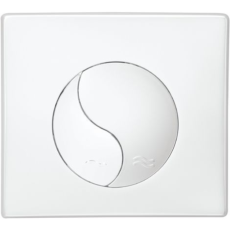 Cornat Ap3200, Piastra di Azionamento per Cassette di Risciacquo ad Incasso Vwc352/Wek2 Bianco