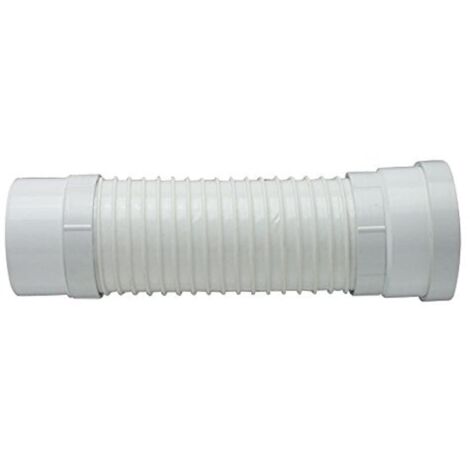 Cornat CKASTF400 Ugello di Scarico Armadio 400mm Flessibile, Bianco, 430 mm