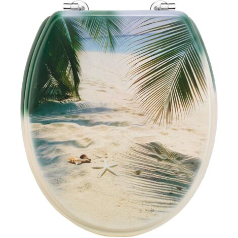 Cornat KSD531 WC-Sedile Palm Tree Decor