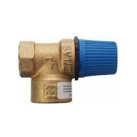Cornat Membran-Sicherheitsventil 1/2 x 3/4, 6 bar Heizungsinstallation