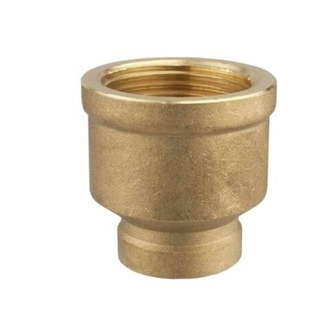 Cornat Reduziermuffe messing 3/4 x 1/2 Innengewinde Muffen