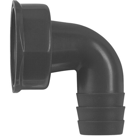 CORNAT Rezyklat Schlauchanschluss - 90° Abzweig - 1 Zoll IG - Ø 21 mm - 23 mm - Hergestellt aus recycelten Kunststoffen, Winkel-Maschinenanschluss, TEC356394R