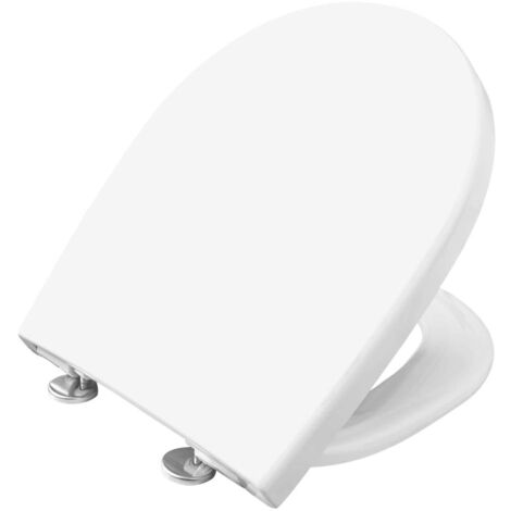 Cornat sedile WC Premium 6 con abbassamento automatico, amovibile, German Engineering, 1 pezzo, kspremsc600