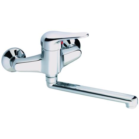 Cornat Spültisch-Wandarmatur Punto Wasserhahn Spültischarmatur Armatur