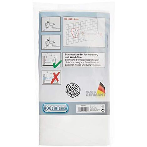 Cornat, SSWWC, Isolamento acustico fissato per sospeso WC e bidet a parete