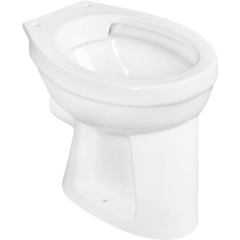 Cornat Stand WC Flachspüler spülrandlos erhöht  40 cm Wandmontage