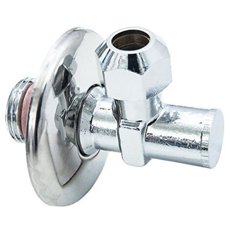 Cornat T317013 Valvola angolare, Versione Corta, autosigillante