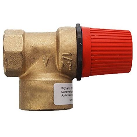 Cornat T593710, Valvola di sicurezza, 1/2" -2.5 bar