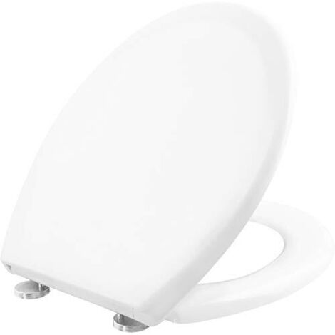 Cornat Tarox Plus KSTASC100 - Sedile WC classico in Duroplast, facile da pulire, funzione Quick up & Clean