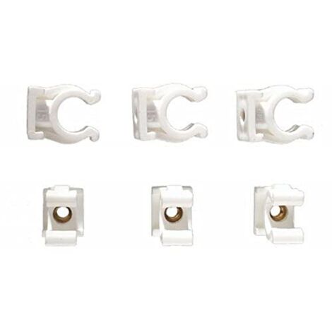 Cornat, TP560405, Clip del tubo solo per 22 mm, 25 pezzi