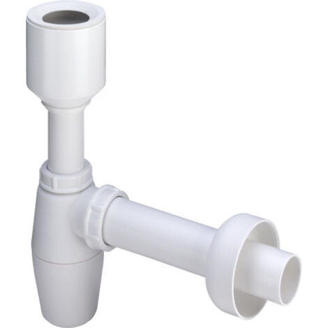 Cornat Urinal-Flaschensiphon 50 mm Kunststoff, weiß Urinale