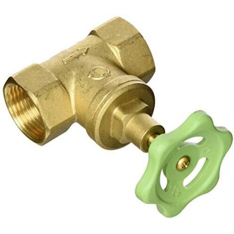 Cornat valvola di passaggio dritta sedile in ottone, senza svuotamento, filettatura interna, a 1zoll, 1 pezzi, fronte-retro t571323