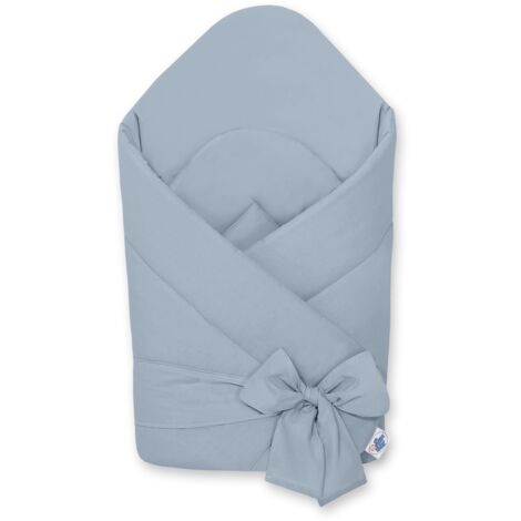 Corne raidie avec attaches - bleu sale