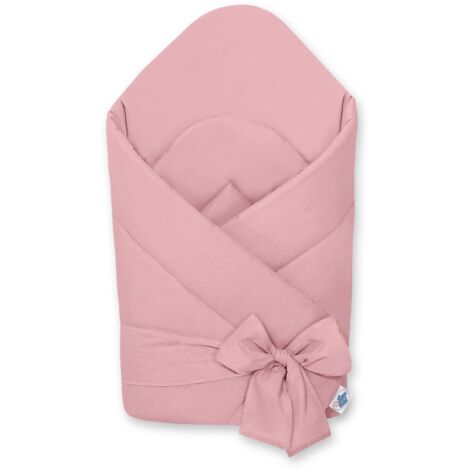 Corne raidie avec attaches - rose poudré