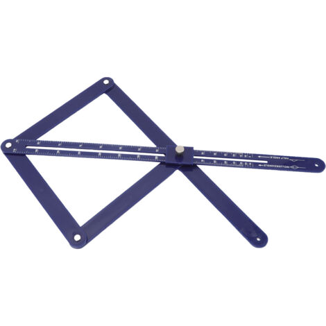 Corner Angle Finder Plastic Multifunctional Adjustable Precise Angle Protractor for Carpentry Measurement
