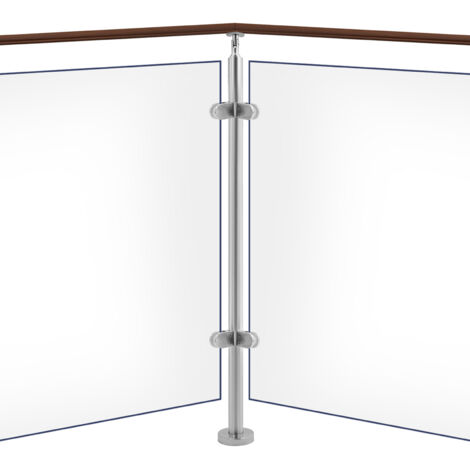 Corner Column Post 110cm Stainless Steel Coner Post,Corner Post For Glass Railing