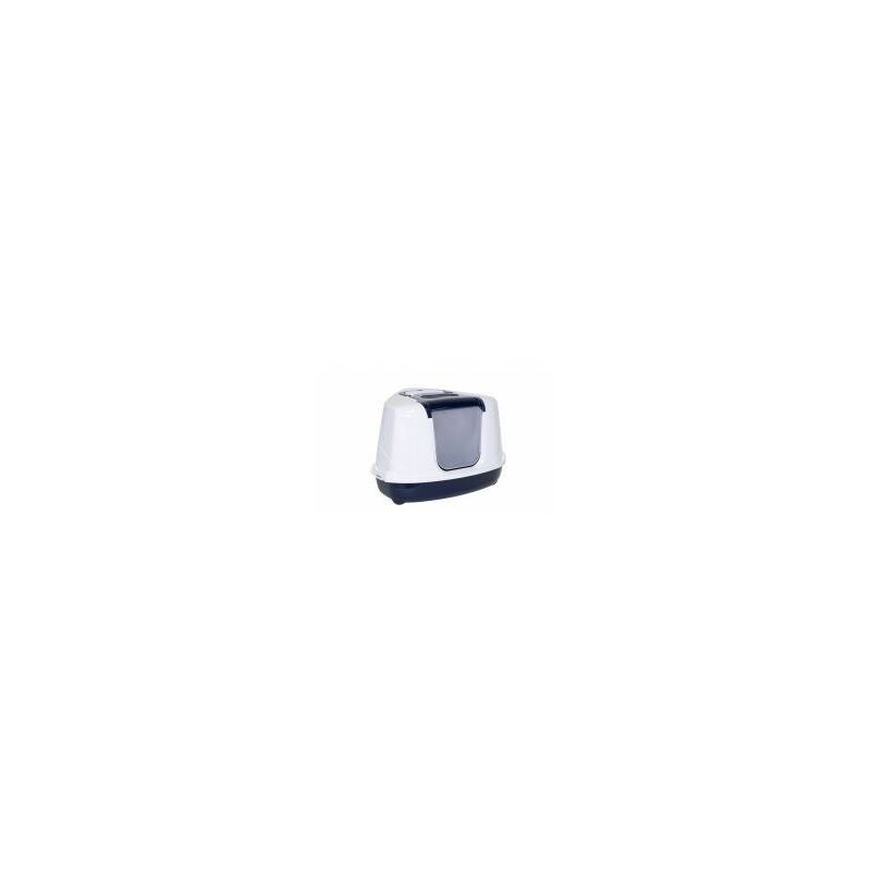 Moderna Corner Hooded Flip Loo Blue - 56cm - 352516