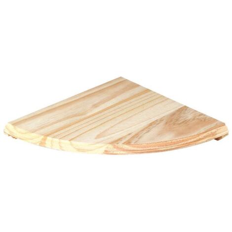 Corner Shelf - Timber - 285 x 285 x 16 mm - Pre-Sanded