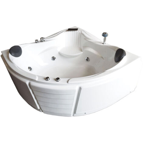 CORNER WHIRLPOOL BATH TUB MODEL LAS VEGAS 150 X 150 cm h 70