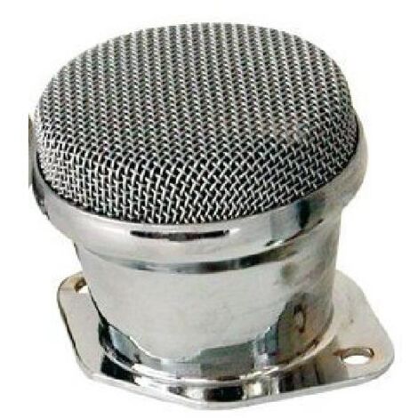 Cornet grillagé 50mm pour carburateur Weber 40-45 DCOE – Longueur 57mm – Entraxe 65mm – Favorise couple moteur