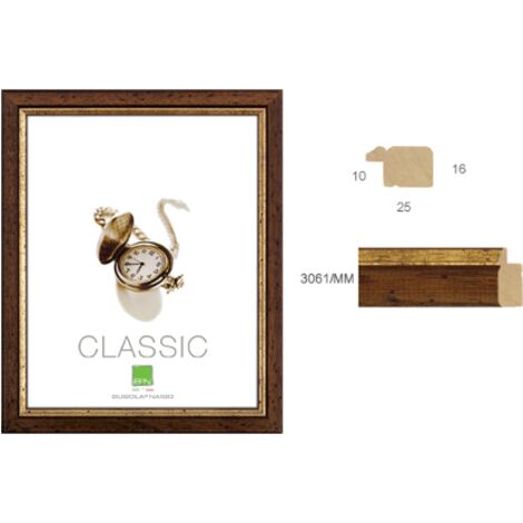 Rahmendesign24 Cornice portafoto Rio 40 x 80 cm, in rovere Sonoma