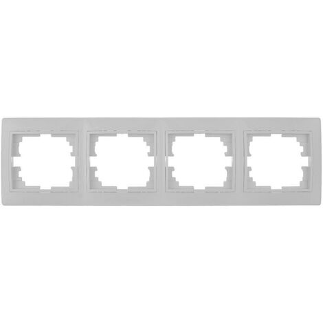 Cornice 4 elementi 296x81x10 bianco SOLERA ERP74U