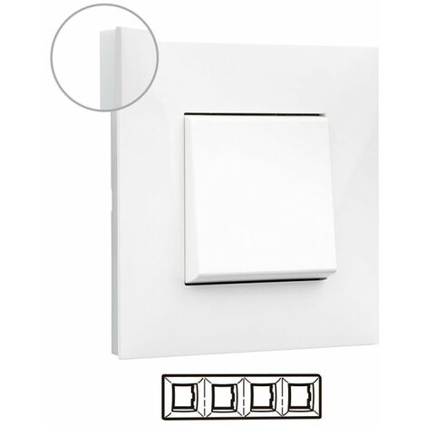 Cornice 4 elementi VALENA NEXT bianco LEGRAND 741004