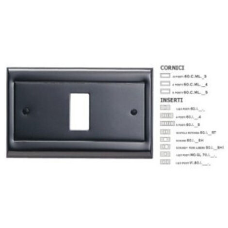 Cornice 5P Canna Fucile ( MASTER cod. 60CML235 )