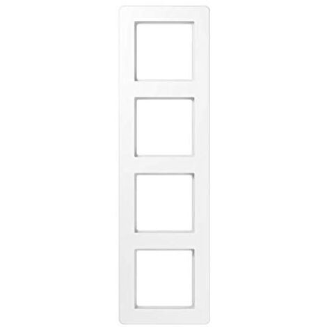 CORNICE AFLOW QUADRUPLE BIANCO ALPINO TERMOPLASTICA