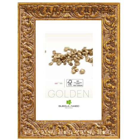 Cornice Amber Oro 35 x 50 cm