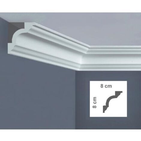 Cornice Angolo x Soffitto in Polistirene B 780 AN 2 Metri confezione da 30 Pezzi