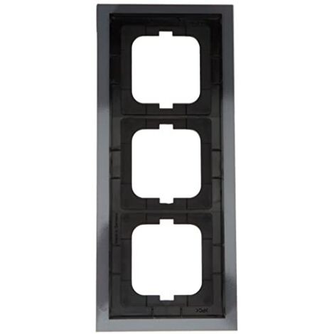 Cornice Busch-Jaeger 1723-811 senza viti vetro bianco