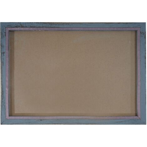 Cornice da parete per foto formato 21x30 cm aspetto rustico vintage in legno di pino grigio 040006096