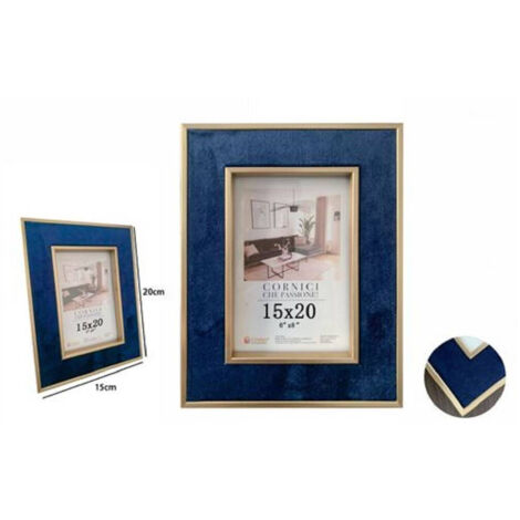 Cornice De Poster Quadri Tele Portafoto 15 X 20 Cm Blue With Order 70312