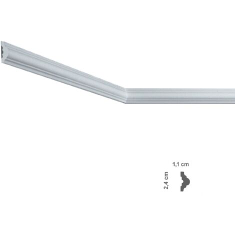 CORNICE DECORATIVA PER SOFFITTO mod. I803 - mm 11 x  24